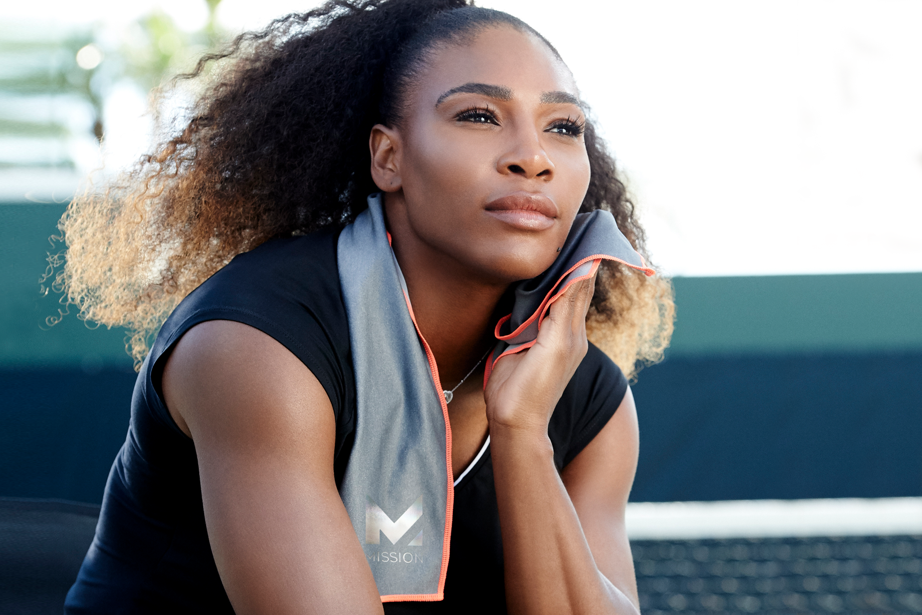 Mission towel sales serena williams