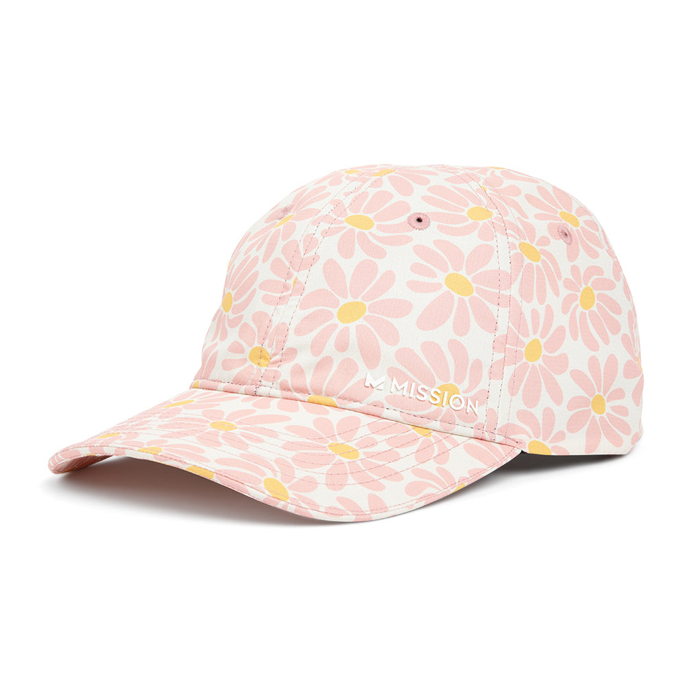 Cooling Performance Hat (Copy) Caps MISSION Daisy Coral Cloud S/M