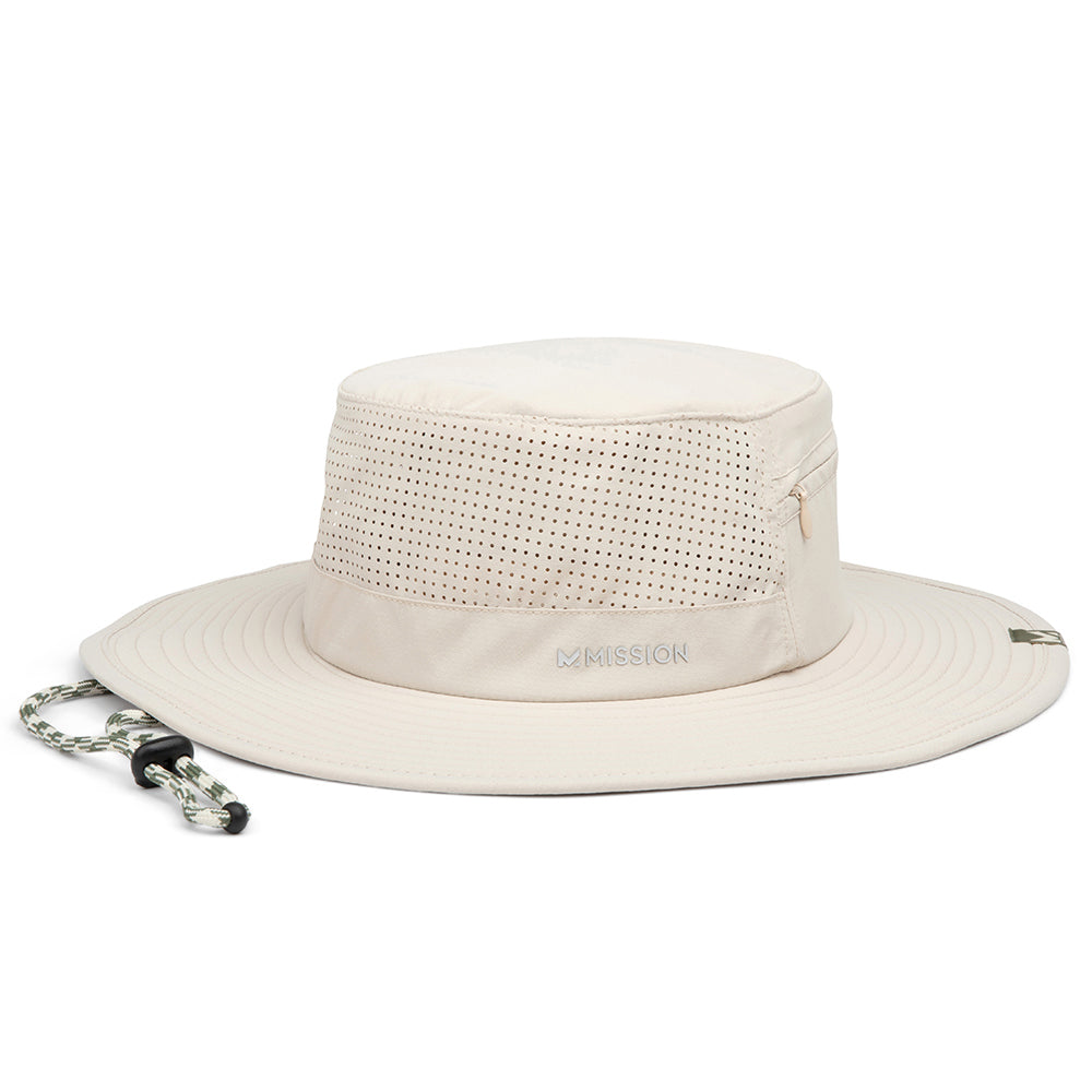 Cooling Anywhere Boonie Hat Wide Brim Hats MISSION Oatmeal One Size