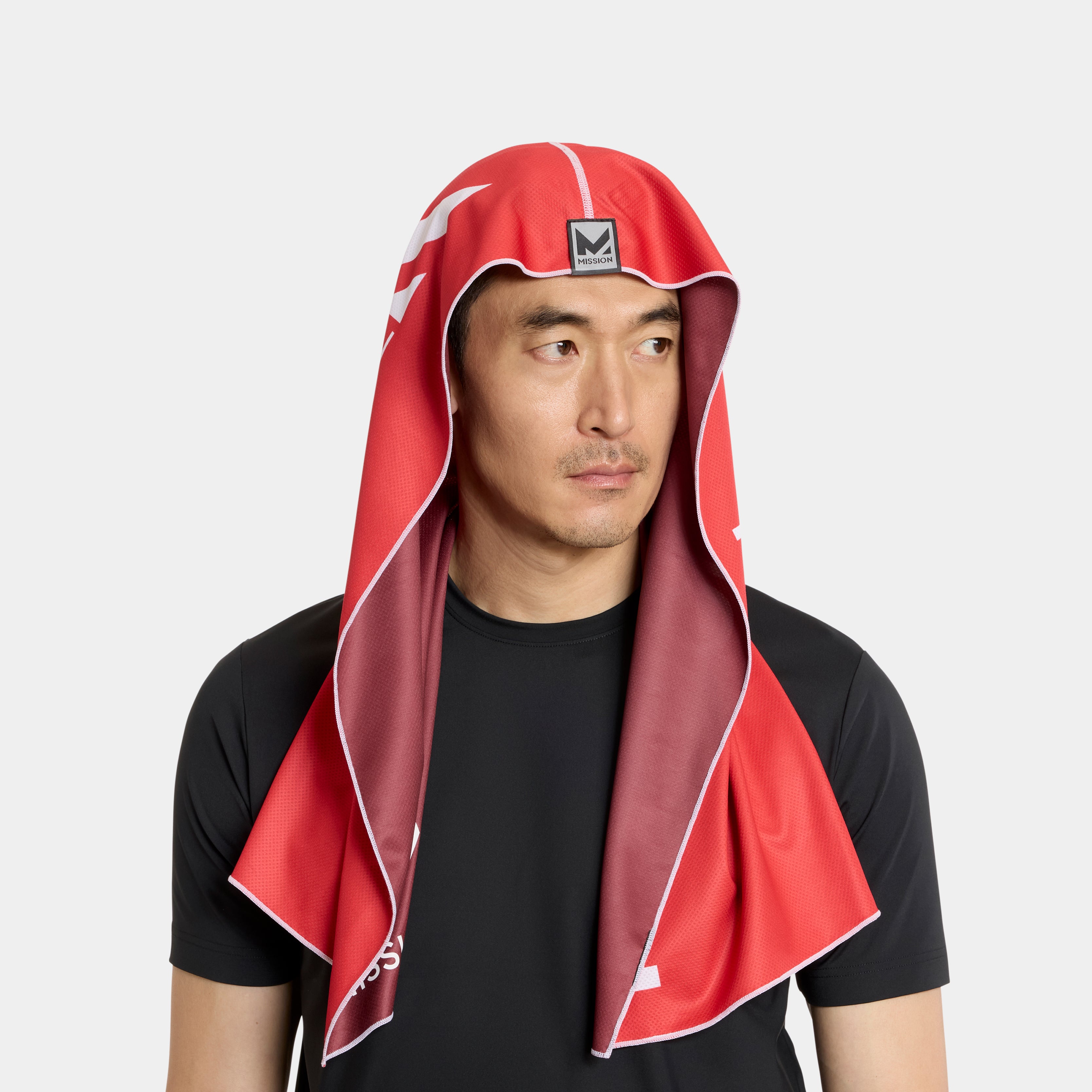 Reversible Cooling Hoodie Towel