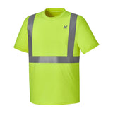 Men's Cooling Safety Shirt Shirts MISSION Hi Vis Yellow M