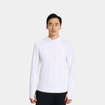 Men’s Cool Touch UPF Hoodie Shirts MISSION White M