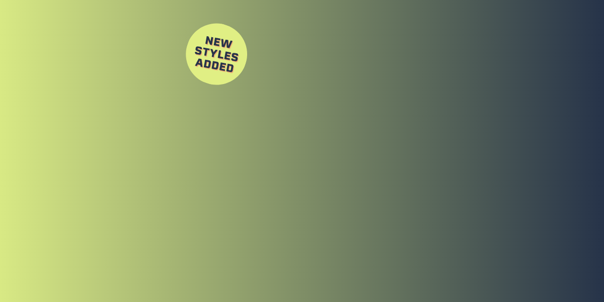 New styles! Up to 50% off in our warehouse sale