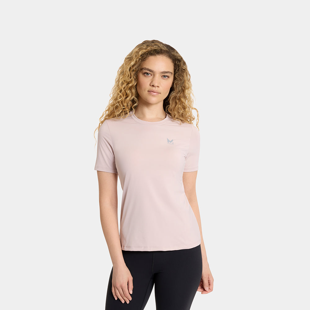 Women's Cool Touch Crewneck Shirt Shirts MISSION Mauve S