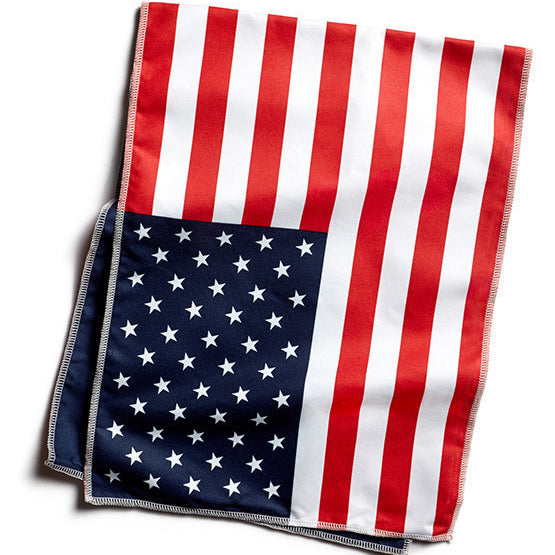 Enduracool Microfiber Cooling Towel Towels MISSION USA Flag  
