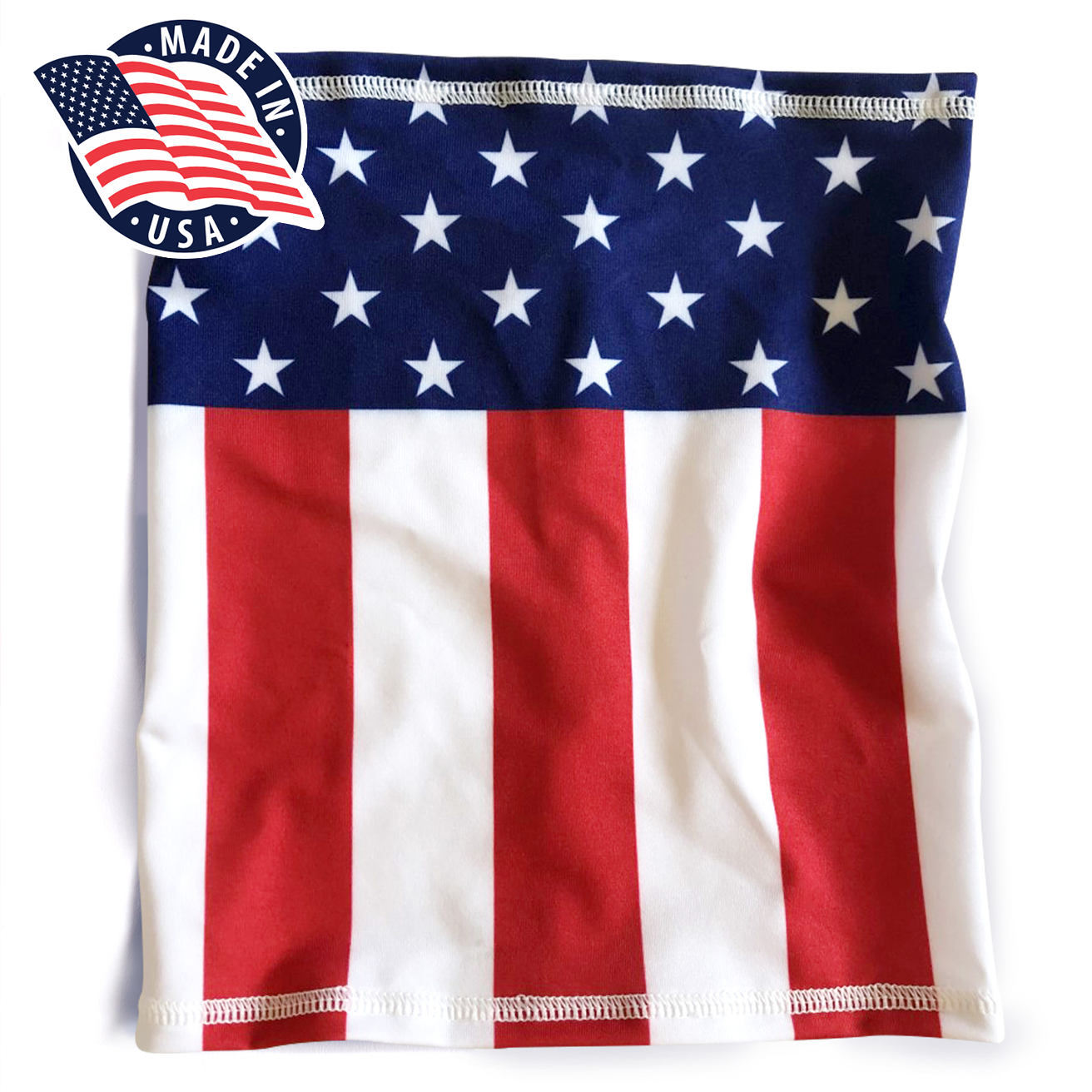 Cooling Compact 6-in-1 Neck Gaiter Neck Gaiters MISSION One Size USA Flag 