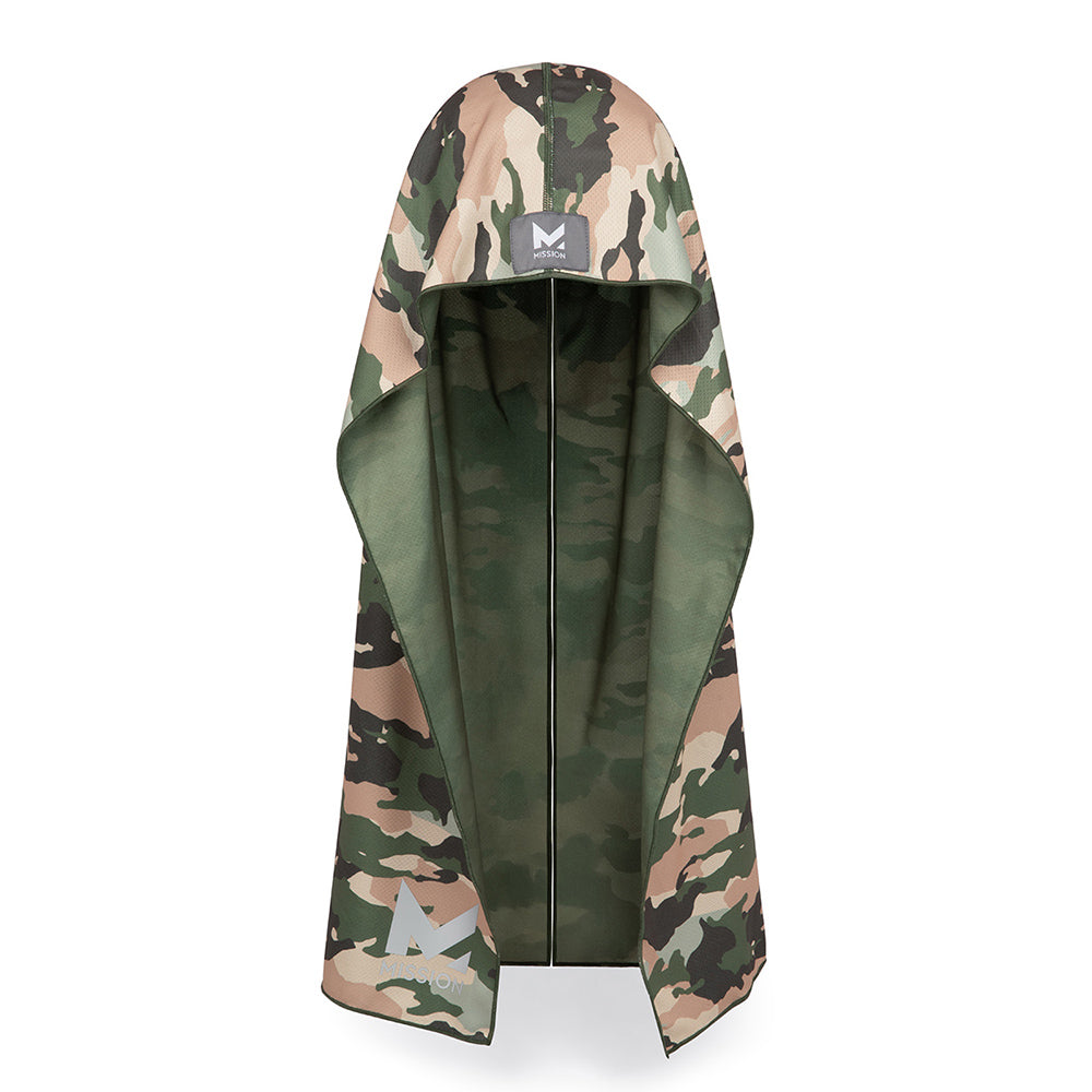 Cooling Hoodie Towel Hoodie Towel MISSION Camo Safari One Size