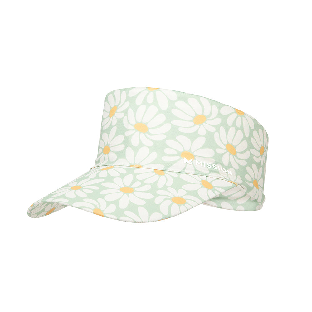 Cooling Visor Caps MISSION Drive me Daisy Laurel Green One Size