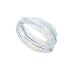 Cooling Twist-Front Headband Cooling Headband Mission Flow Tonal Blue Fog