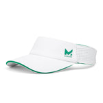 Cooling Structured Visor Caps MISSION White One Size