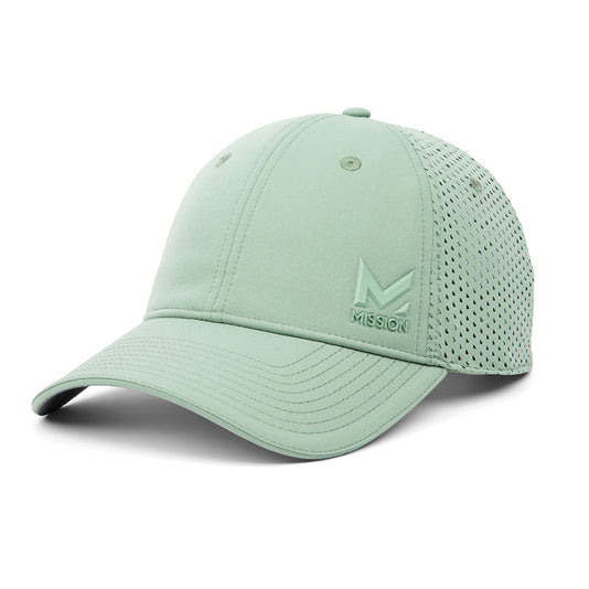 Cooling Apollo Performance Hat Caps MISSION Hedge Green S/M