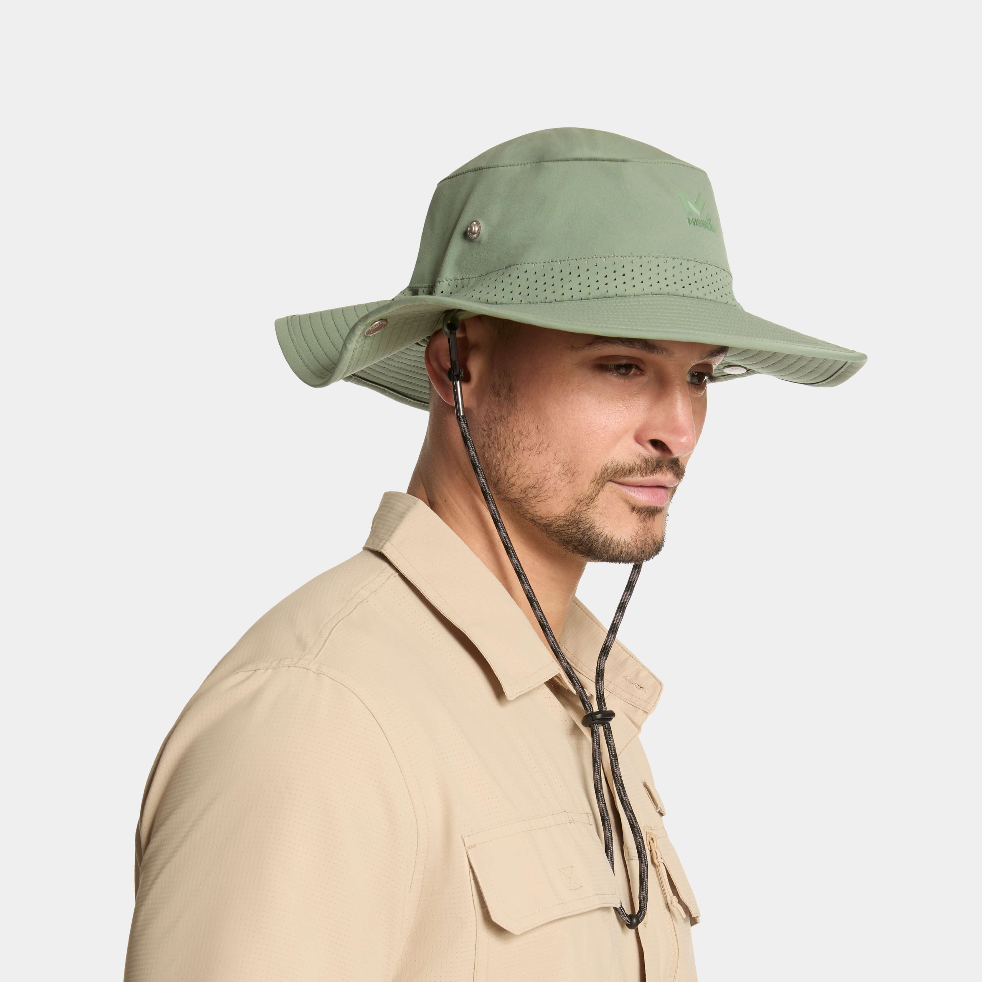 Cooling Apollo Bucket Hat Caps MISSION