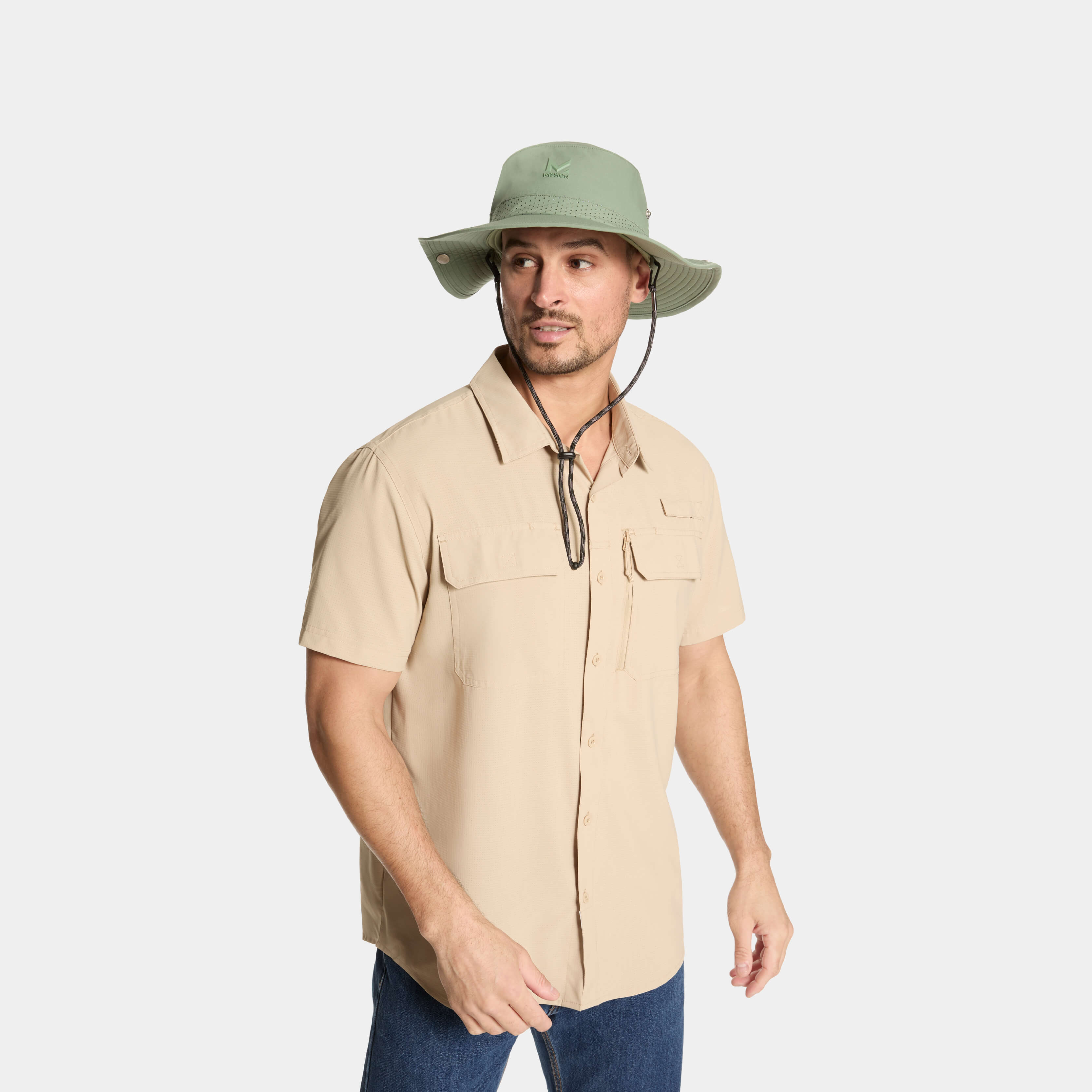 Cooling Apollo Bucket Hat Caps MISSION