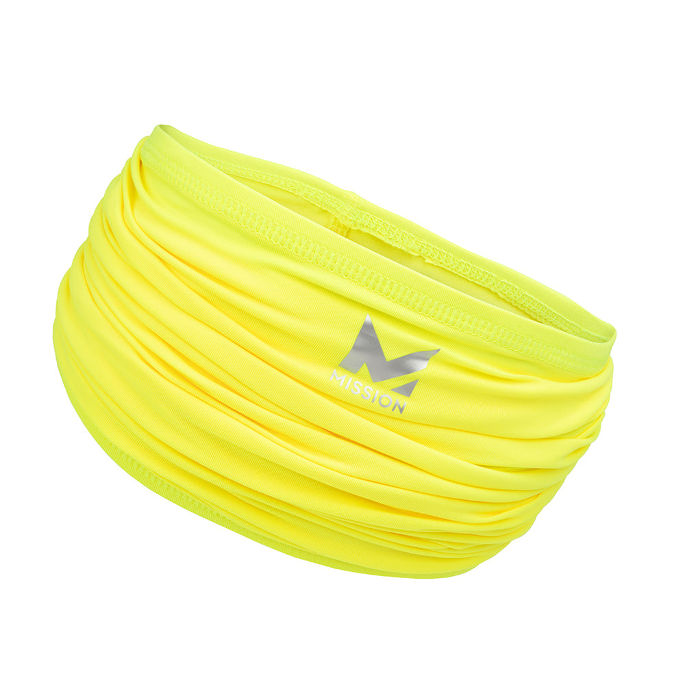 Cooling Multi-Use Neck Gaiter Neck Gaiters MISSION Safety Yellow One Size