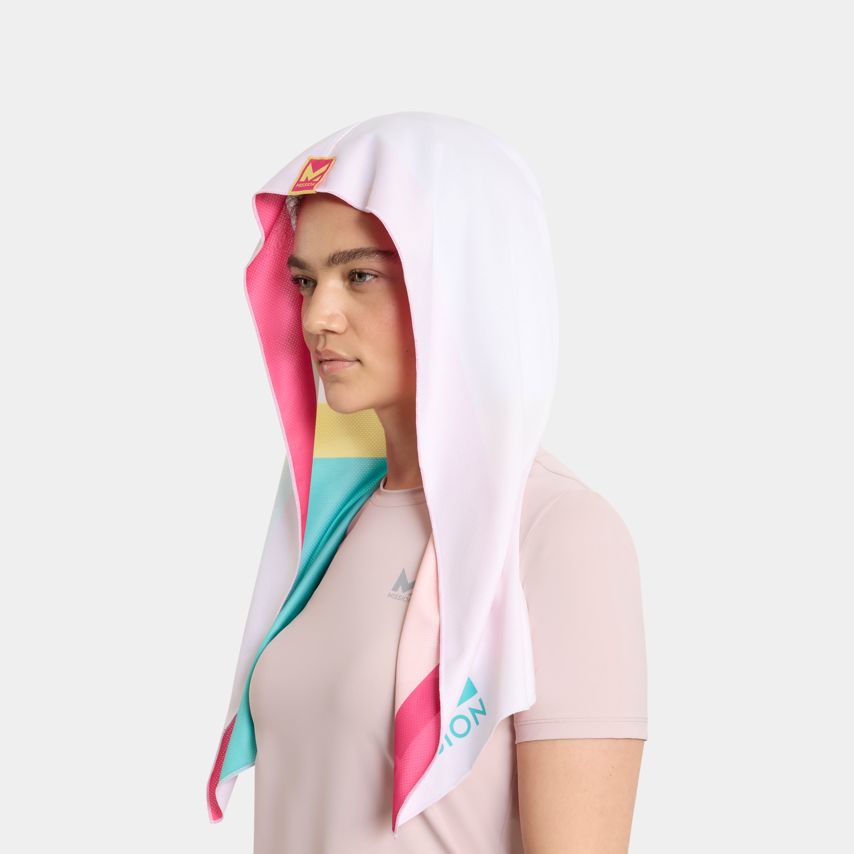 Reversible Cooling Hoodie Towel | MISSION