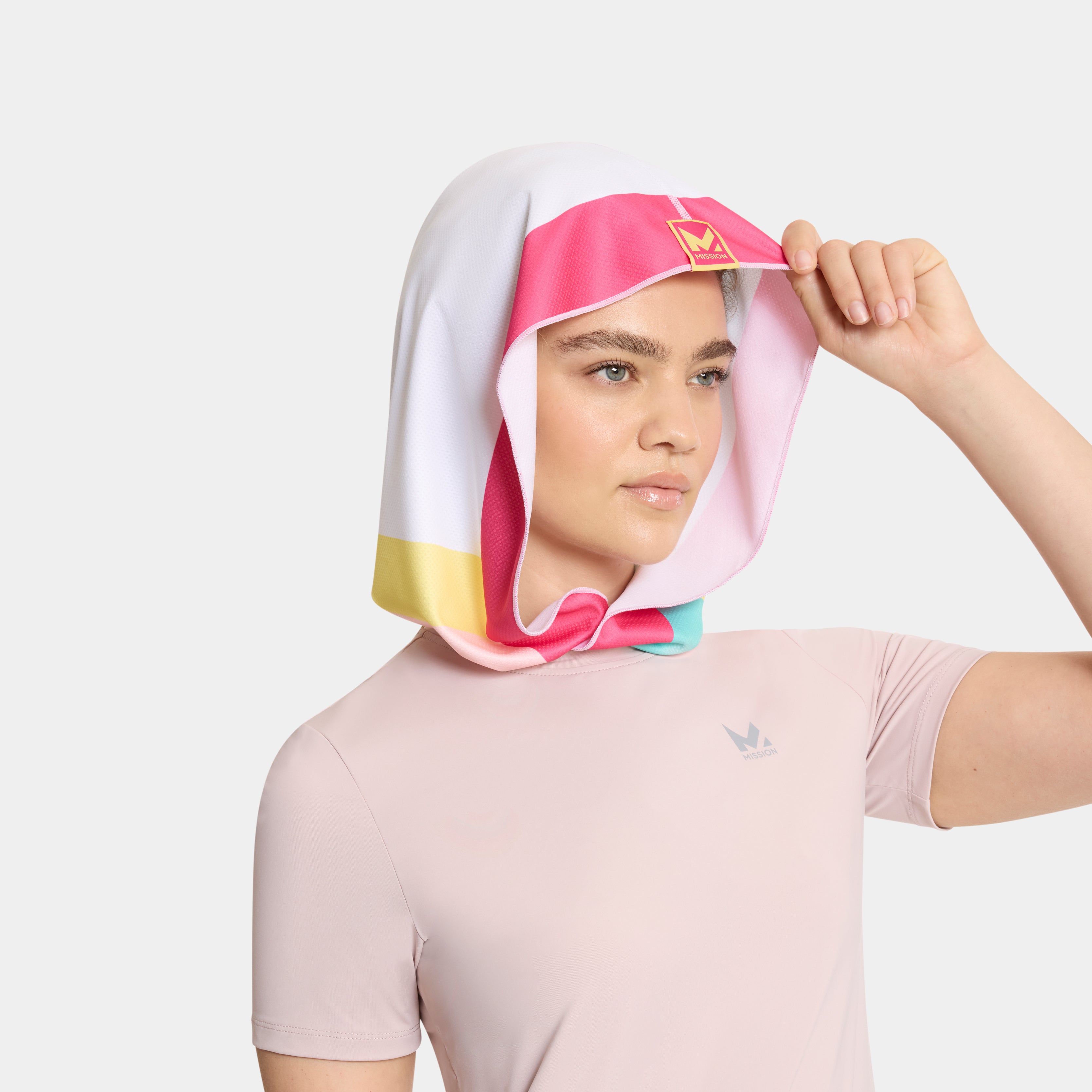 Reversible Cooling Hoodie Towel | MISSION