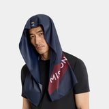 Max Plus Cooling Hoodie Towel Hoodie Towel MISSION Navy One Size