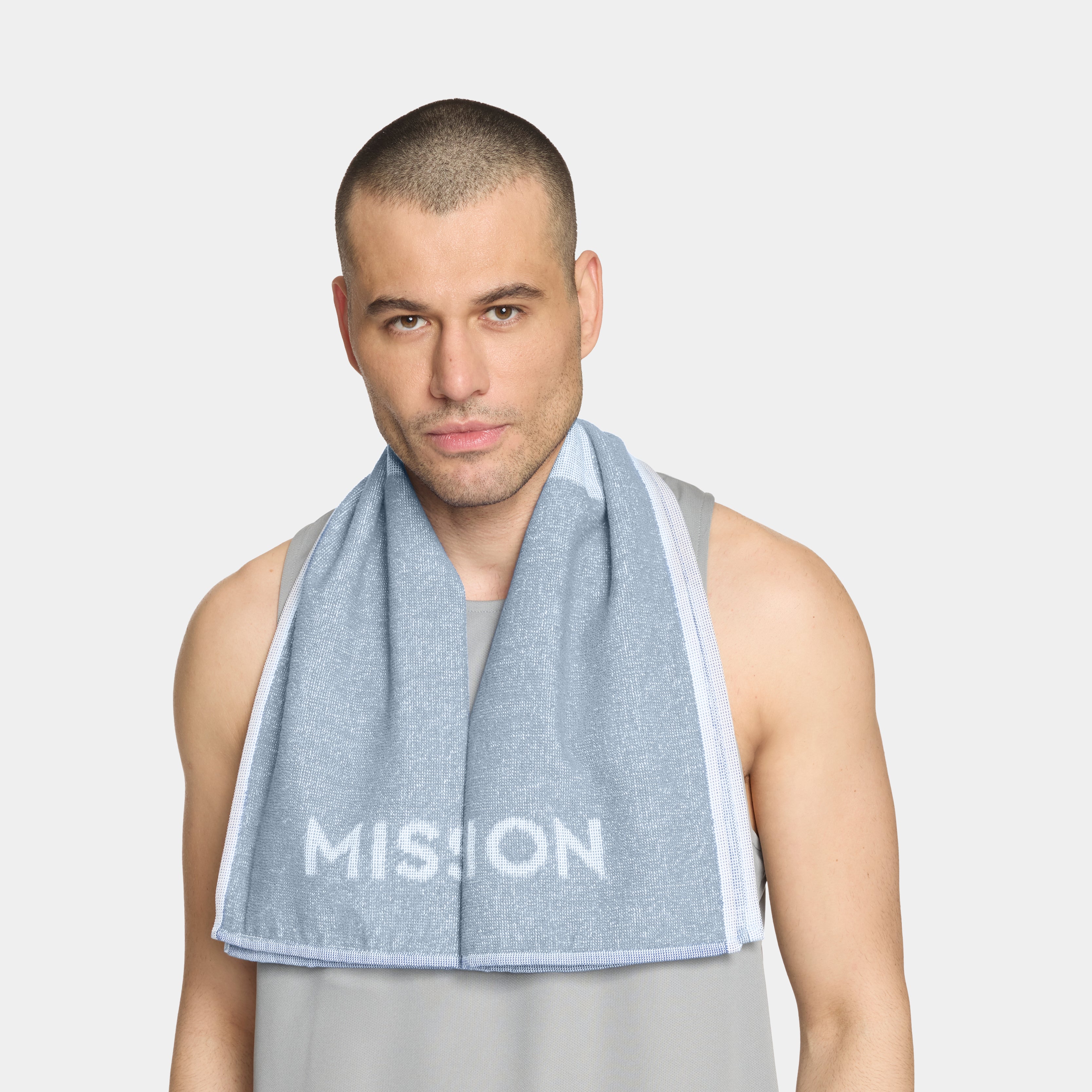 Enduracool+ Performance Towel Towels MISSION Soft Blue 15.75" X 35.5"