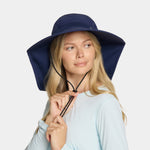 Sun Defender Hat with Ice Pack MISSION Navy One Size