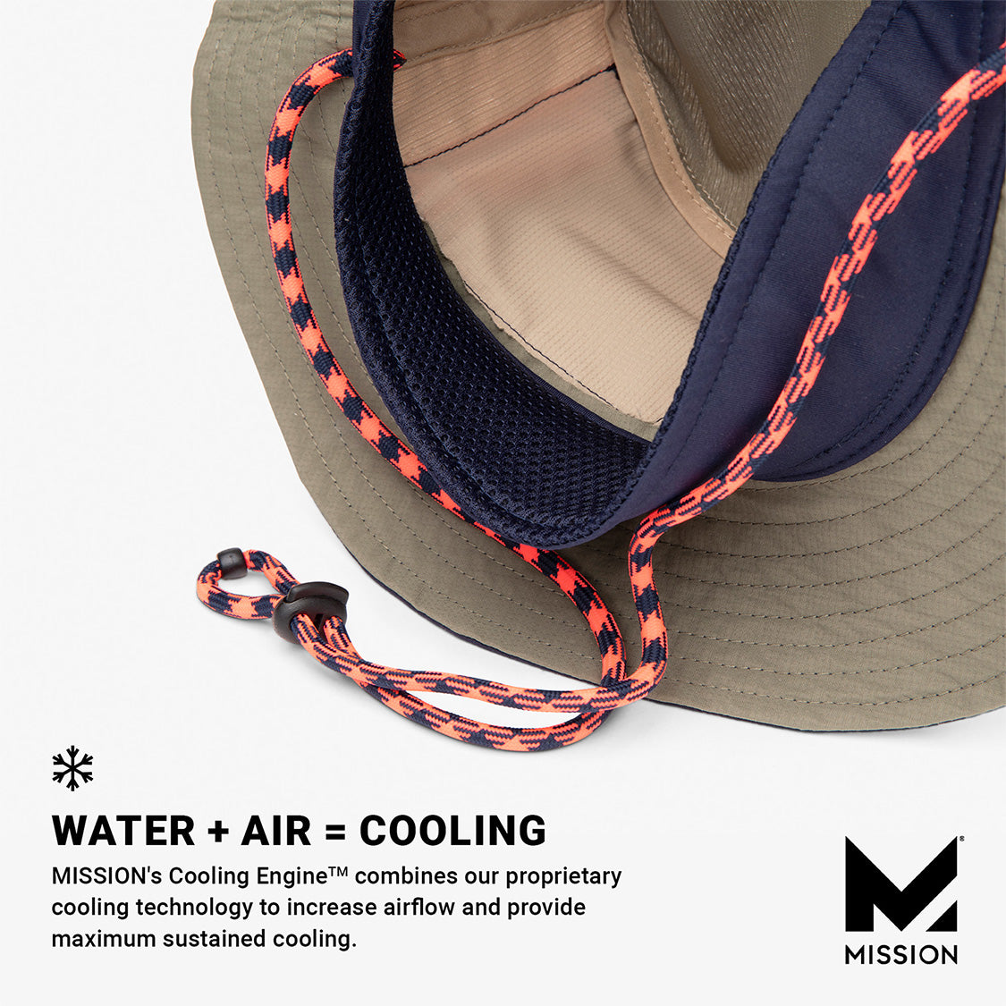 Cooling Day Tripper Hat Wide Brim Hats MISSION   