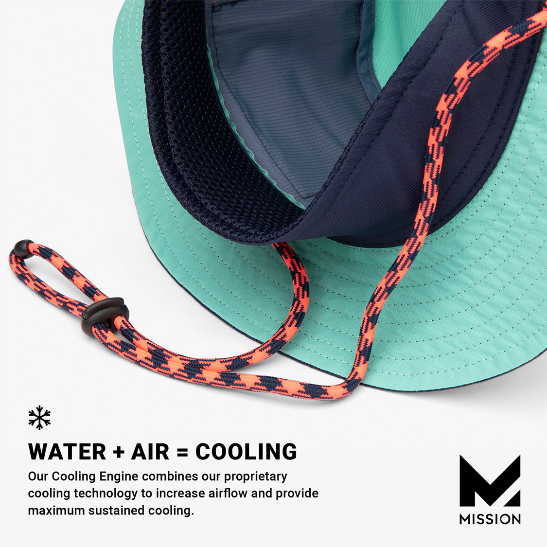 Cooling Day Tripper Hat Wide Brim Hats MISSION   