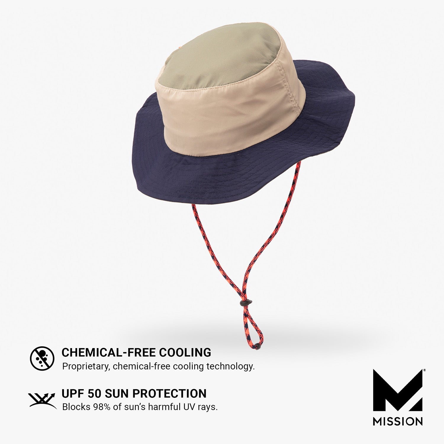 Cooling Day Tripper Hat Wide Brim Hats MISSION   