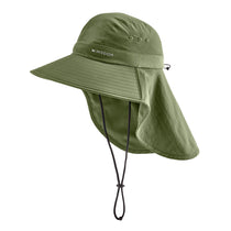 Cooling Sun Defender Hat Wide Brim Hats MISSION Bronze Green One Size