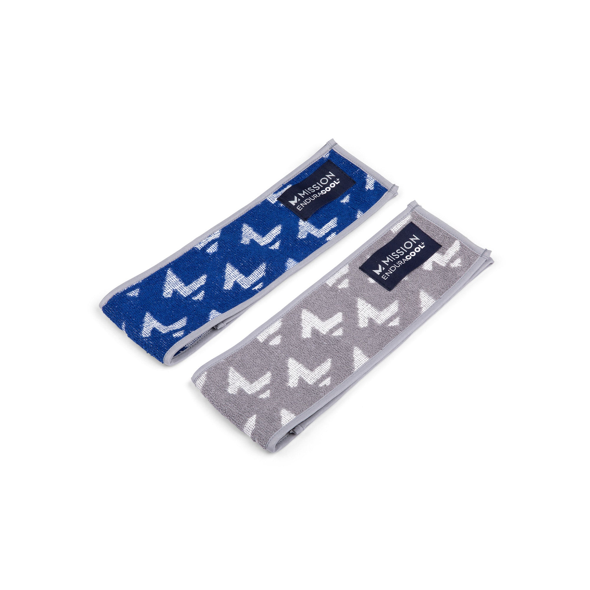 NEW EnduraCool Mini Performance Towels in Colbalt Blue and Ash Grey