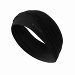 Cooling Gathered Headband Headbands MISSION Midnight One Size