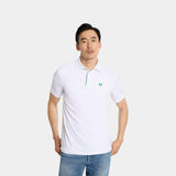 Men’s Cool Touch Polo Shirts MISSION White M