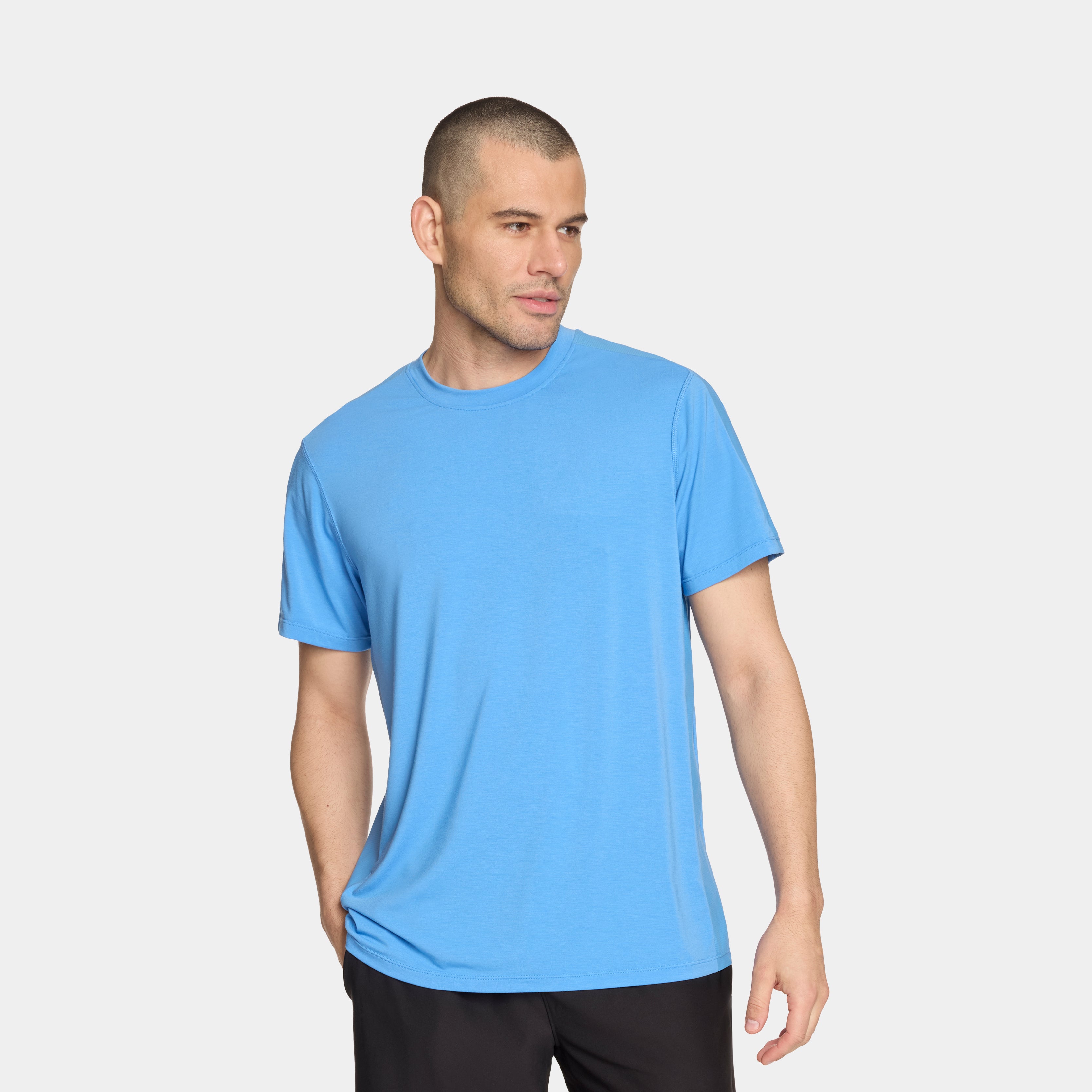 Apollo Performance Short Sleeve Shirt MISSION Vibrant Blue M