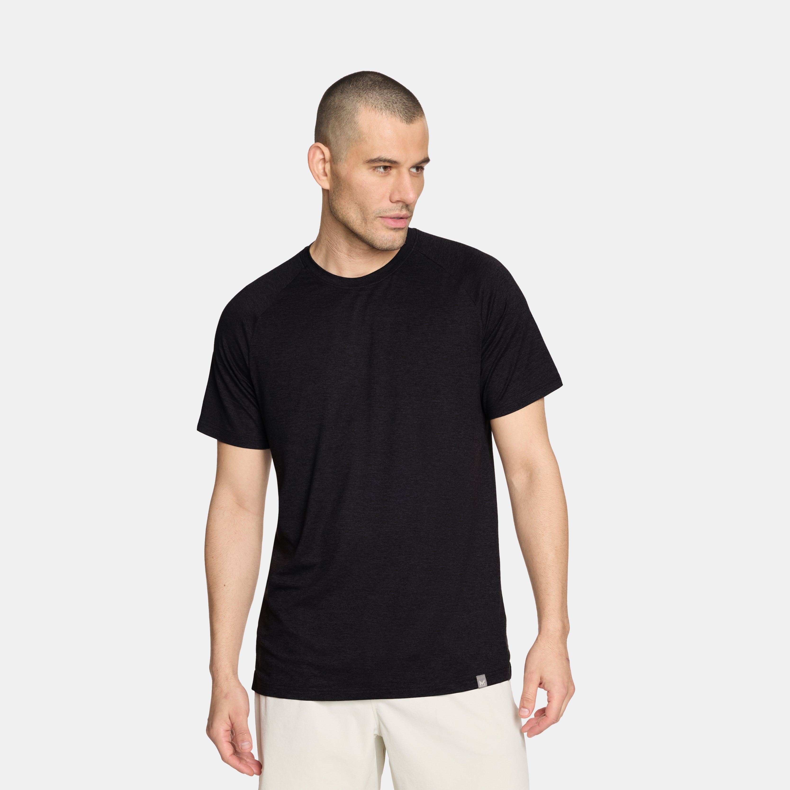Men's All-Day Comfort Shirt Shirts MISSION Black S