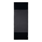 Black Mission cooling yoga mat on a white background
