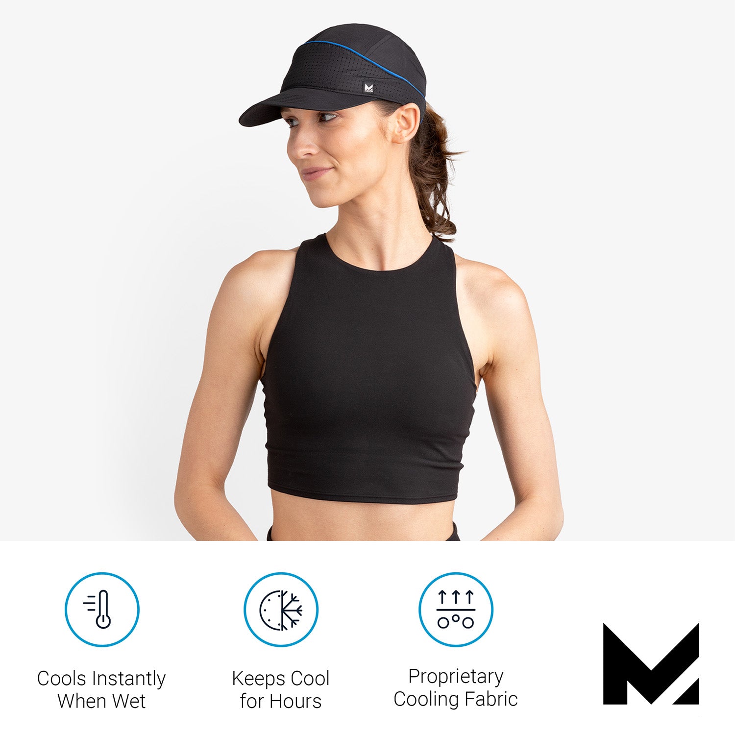 Cooling Racer Hat Caps MISSION   
