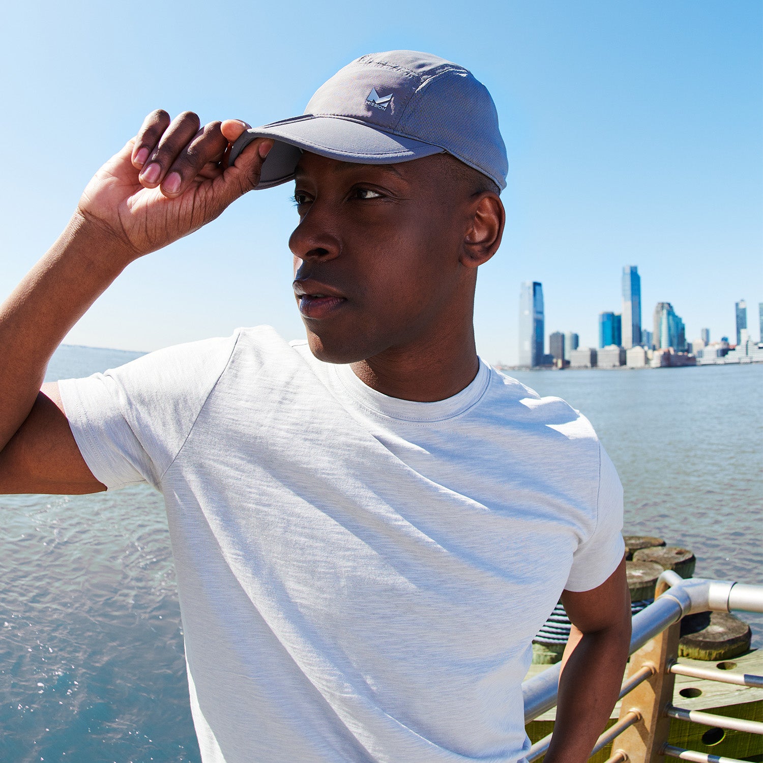 Foldable Performance Hat Caps MISSION   