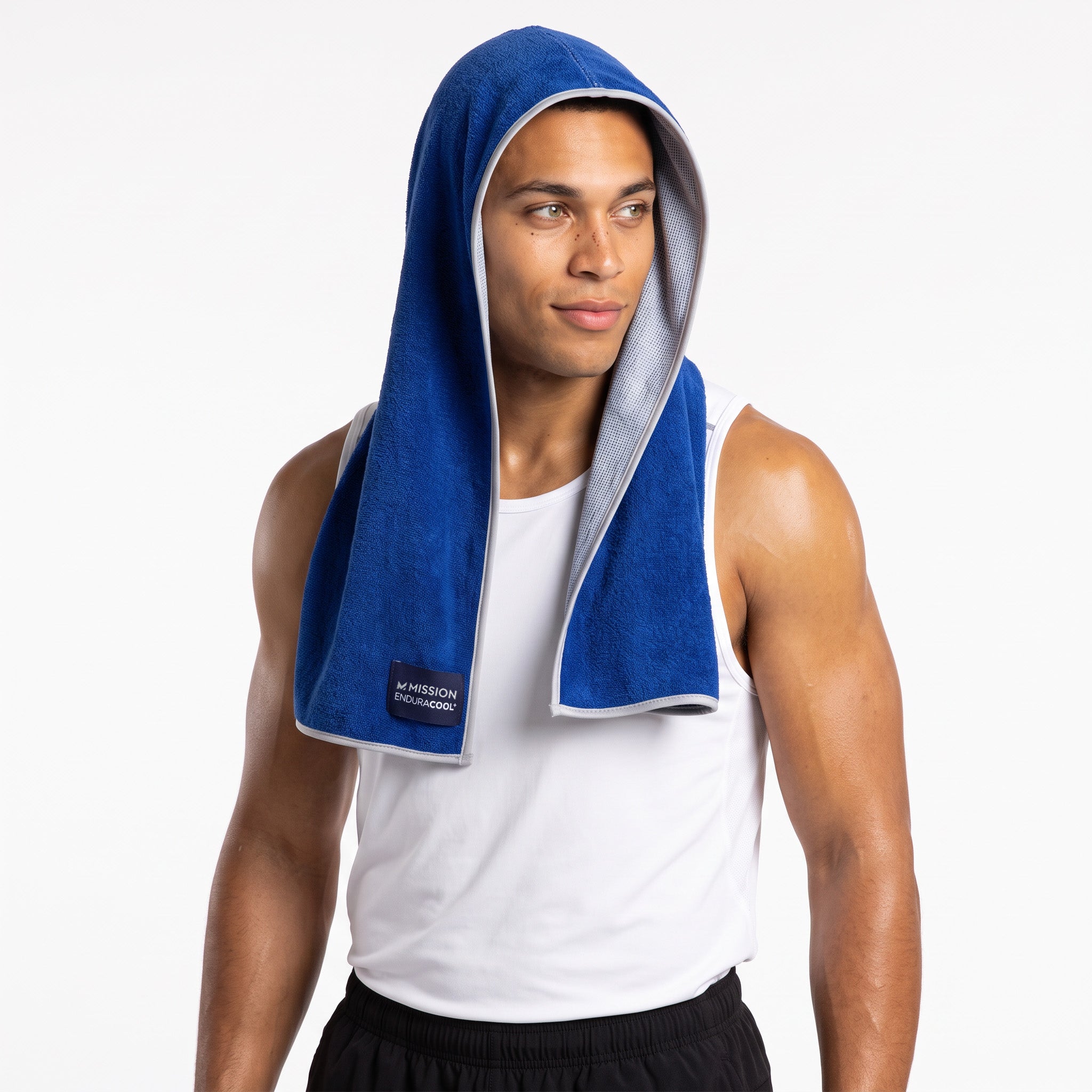 Enduracool+ Hoodie MISSION Cobalt Blue One size