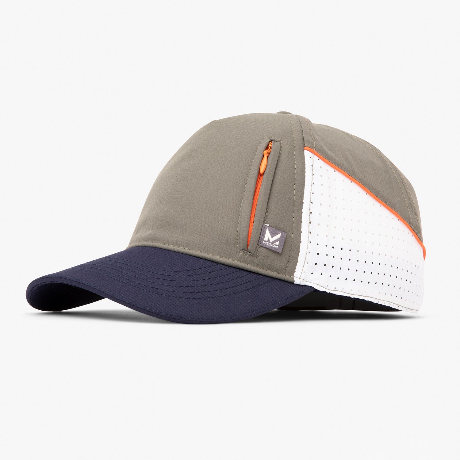 Cooling Summit Hat Caps MISSION Olive White One Size 