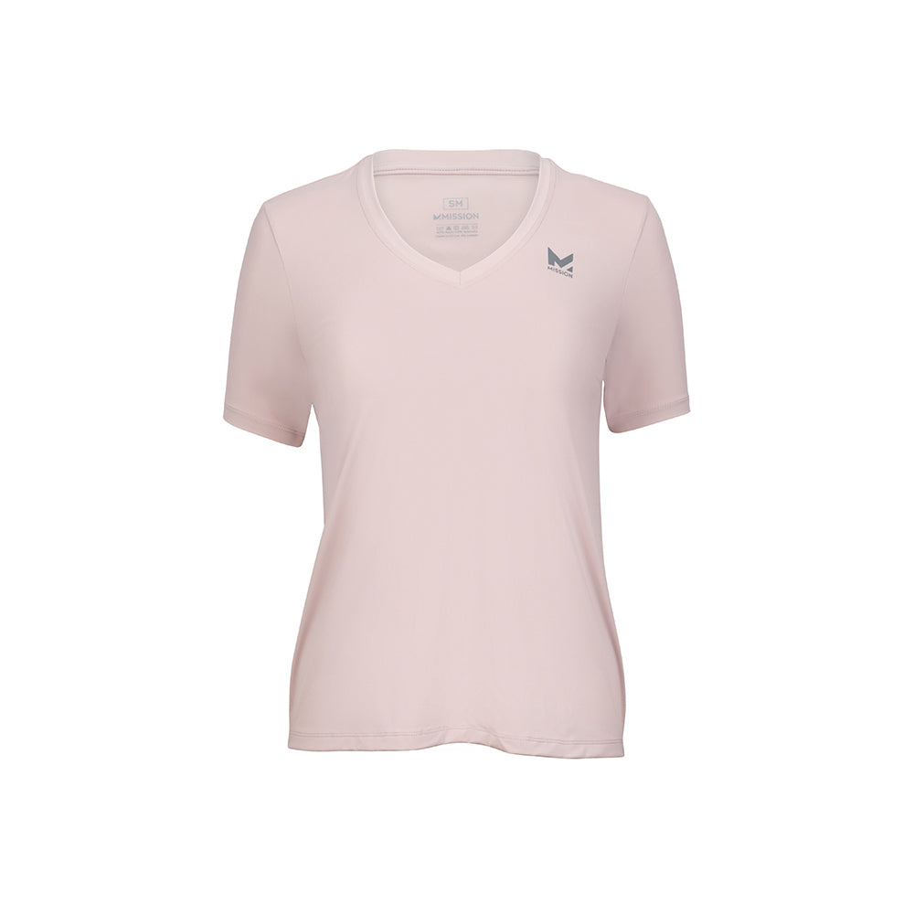 Cool Touch Women's Crew Shirt Shirts MISSION Mauve S