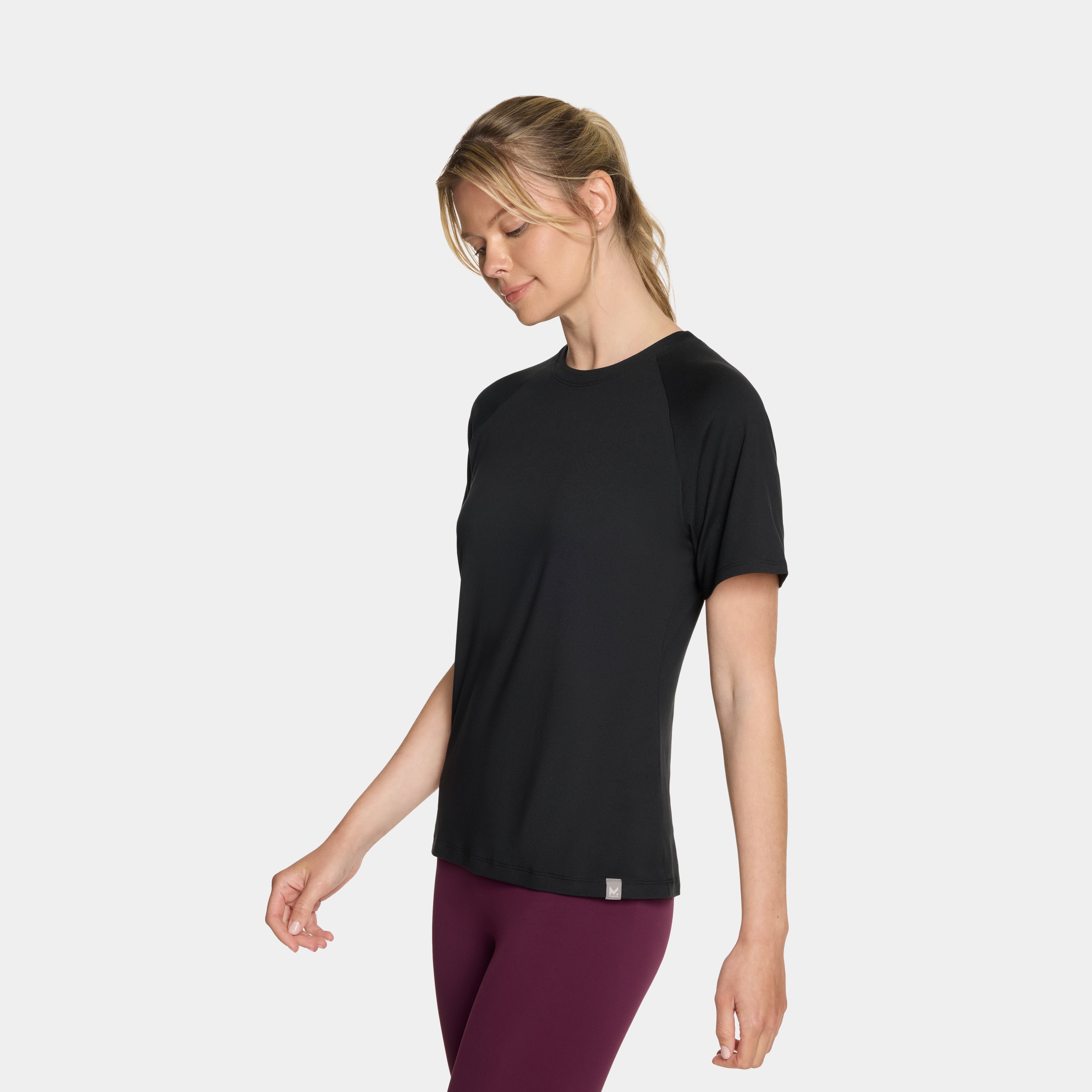 Women's All-Day Comfort Shirt Shirts MISSION Black S