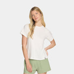Women's All-Day Comfort Shirt Shirts MISSION Cloud White S