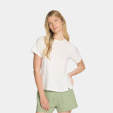 Women's All-Day Comfort Shirt Shirts MISSION Cloud White S