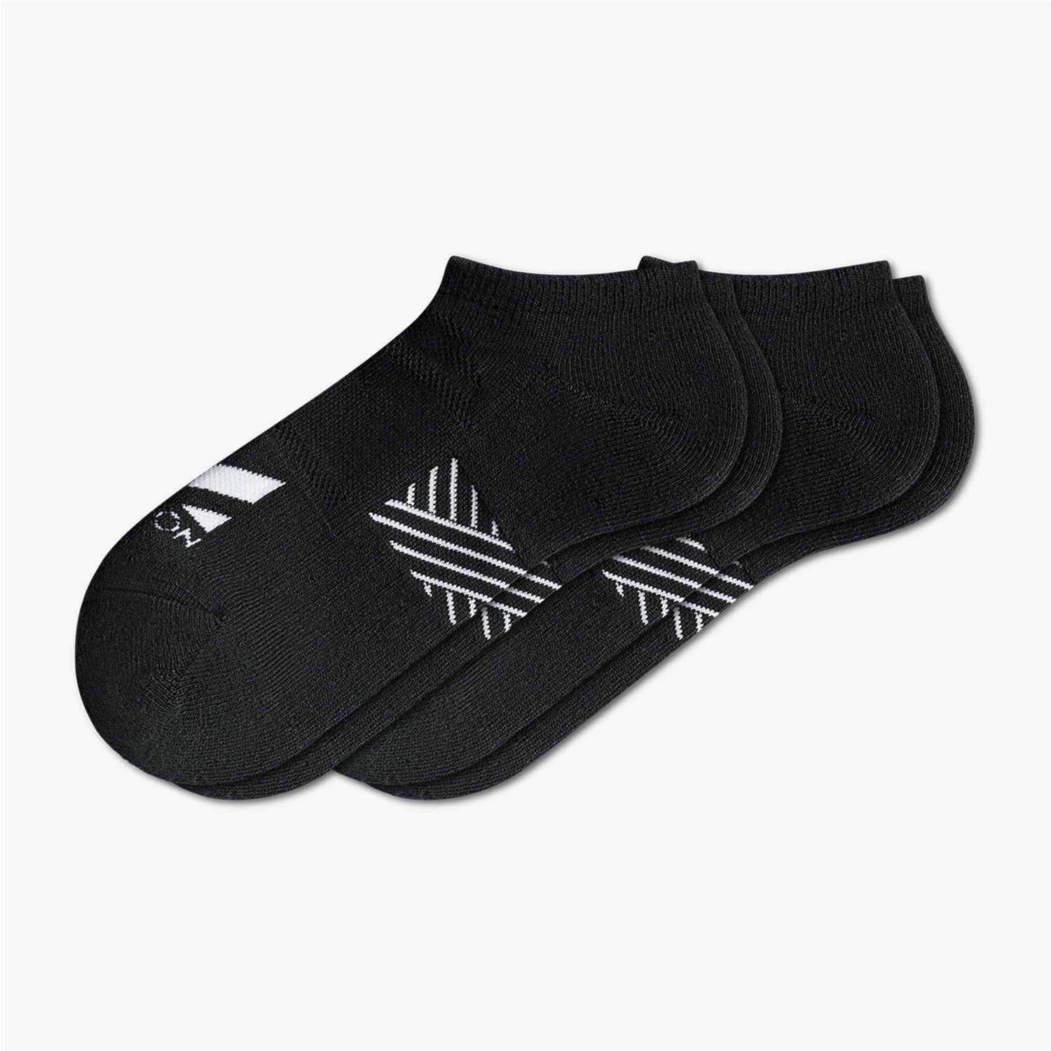 Daily Cushion Low Cut Sock 2-Pack Socks MISSION M  (US 6-8) Black 