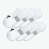 Daily Cushion Low Cut Sock 6-Pack Socks MISSION M  (US 6-8) White 