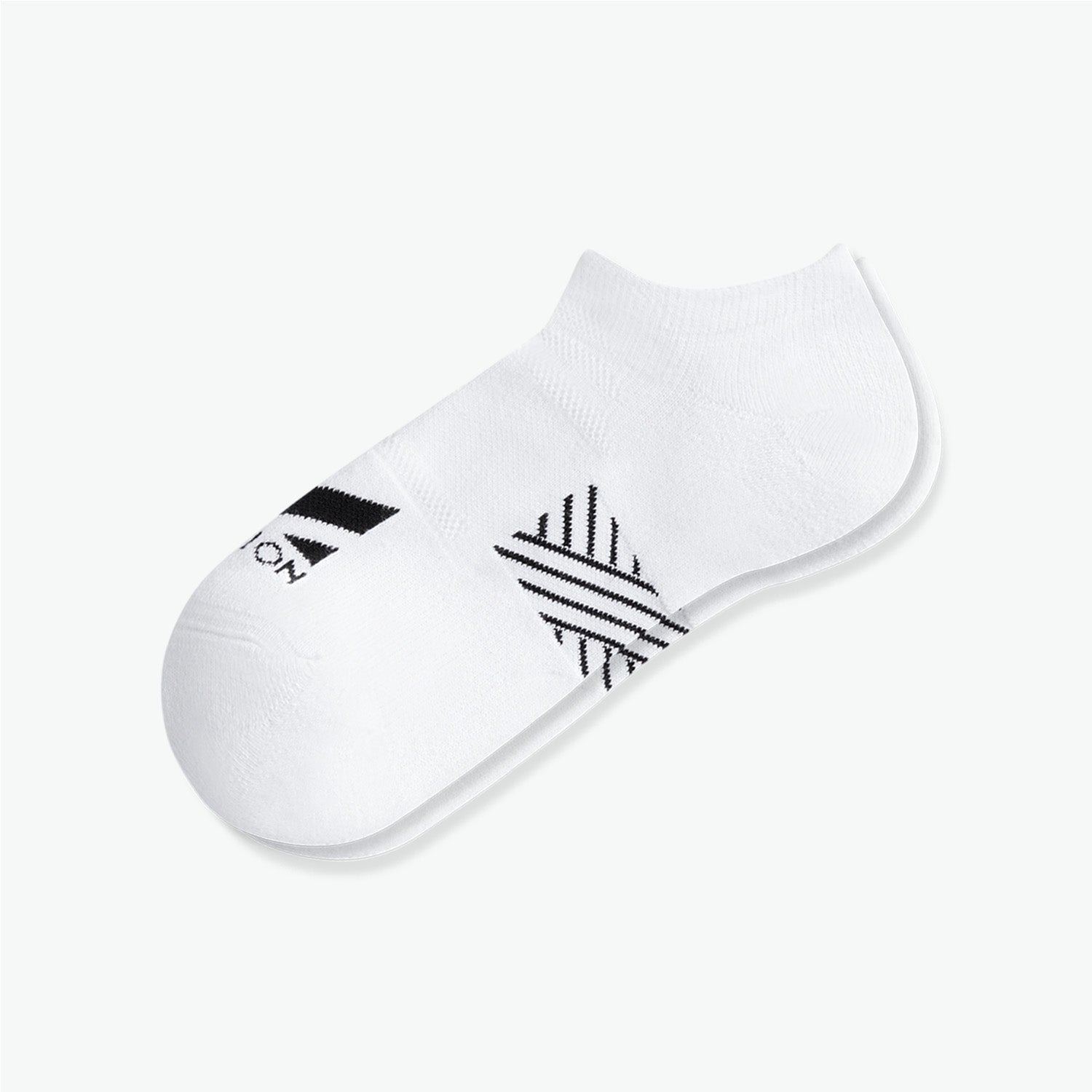 Daily Cushion Low-Cut Socks Socks MISSION M  (US 6-8) White 