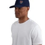 MISSION Flex Cooling Varsity Hat Caps MISSION Navy S/M