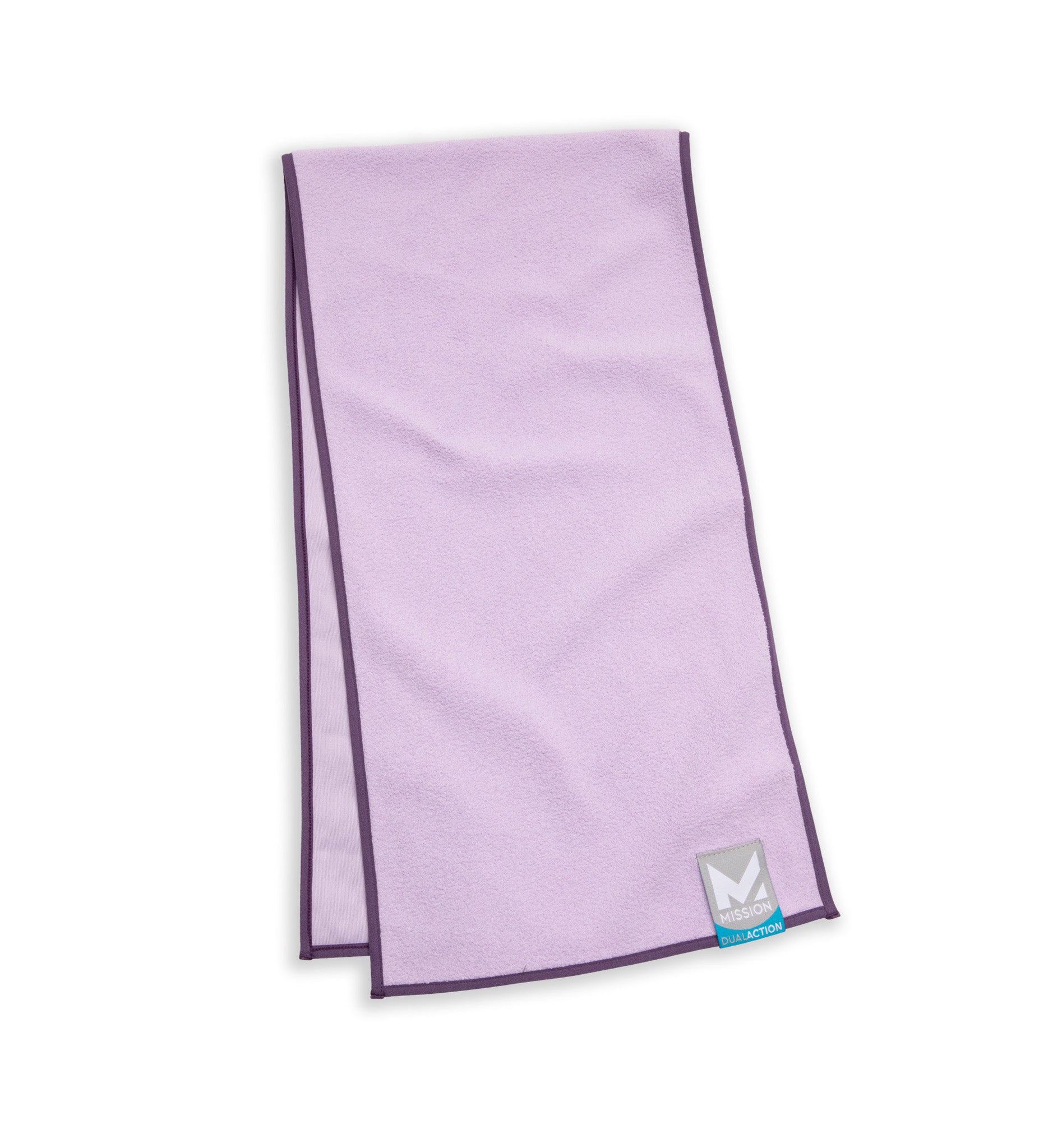 Dual Action Cooling & Drying Towel Towels MISSION One Size Lilac/Loganberry 