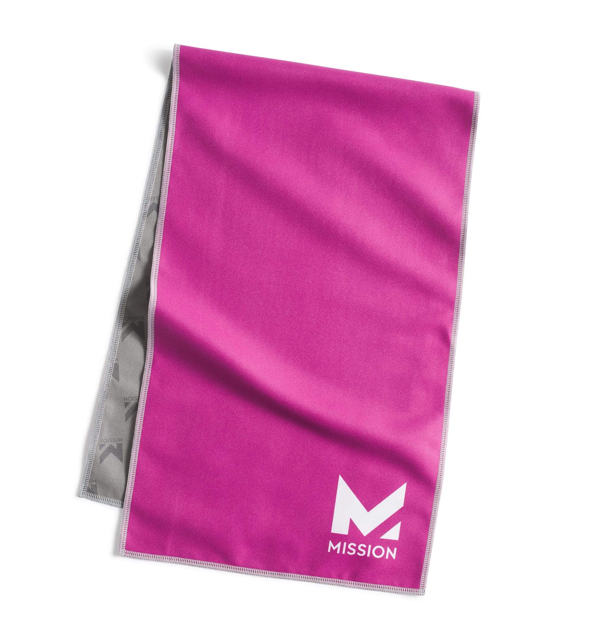 Original Cooling Towel Towels MISSION One Size Festival Fuchsia 