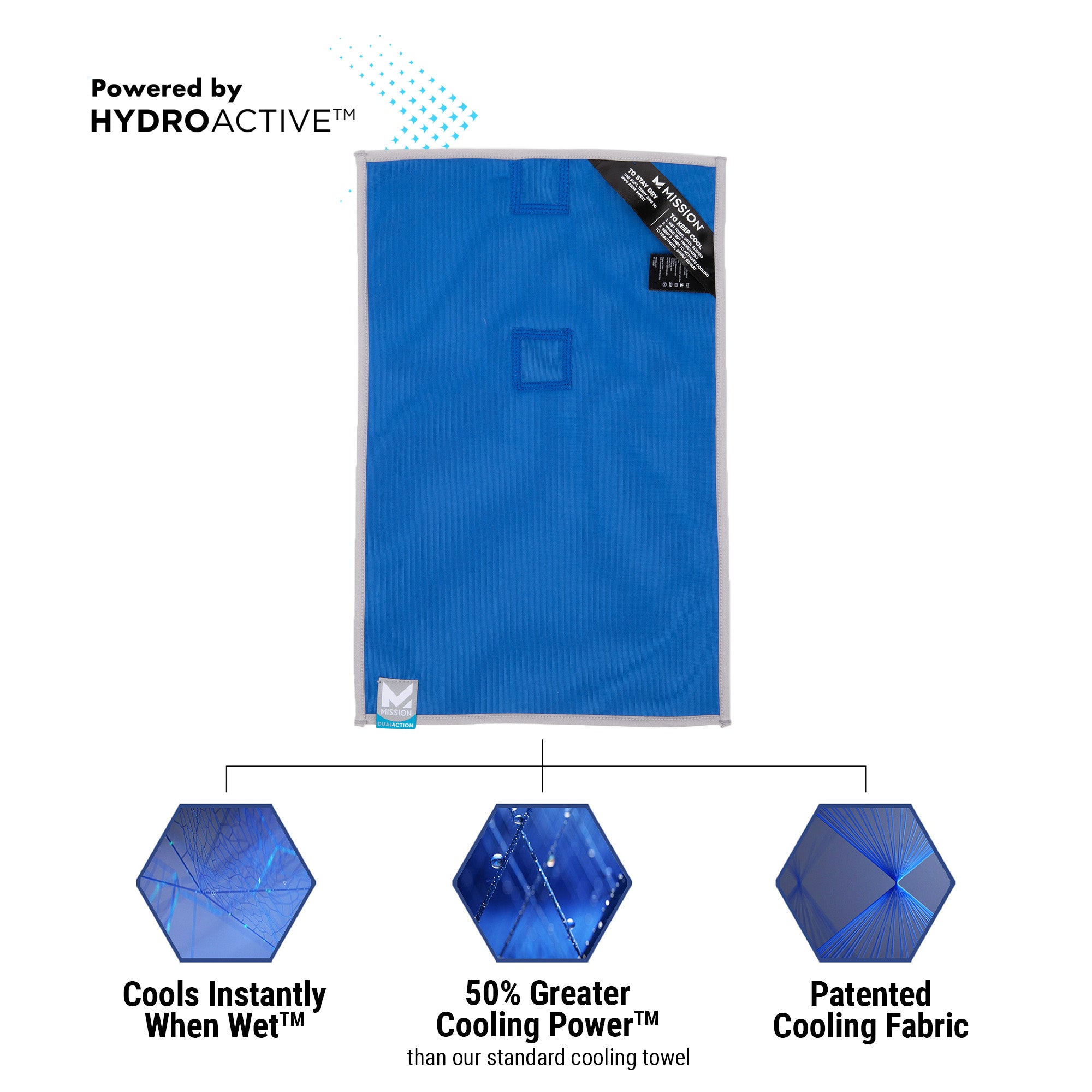 Magnetic Cooling Towel Towels MISSION   