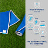 Magnetic Cooling Towel Towels MISSION   