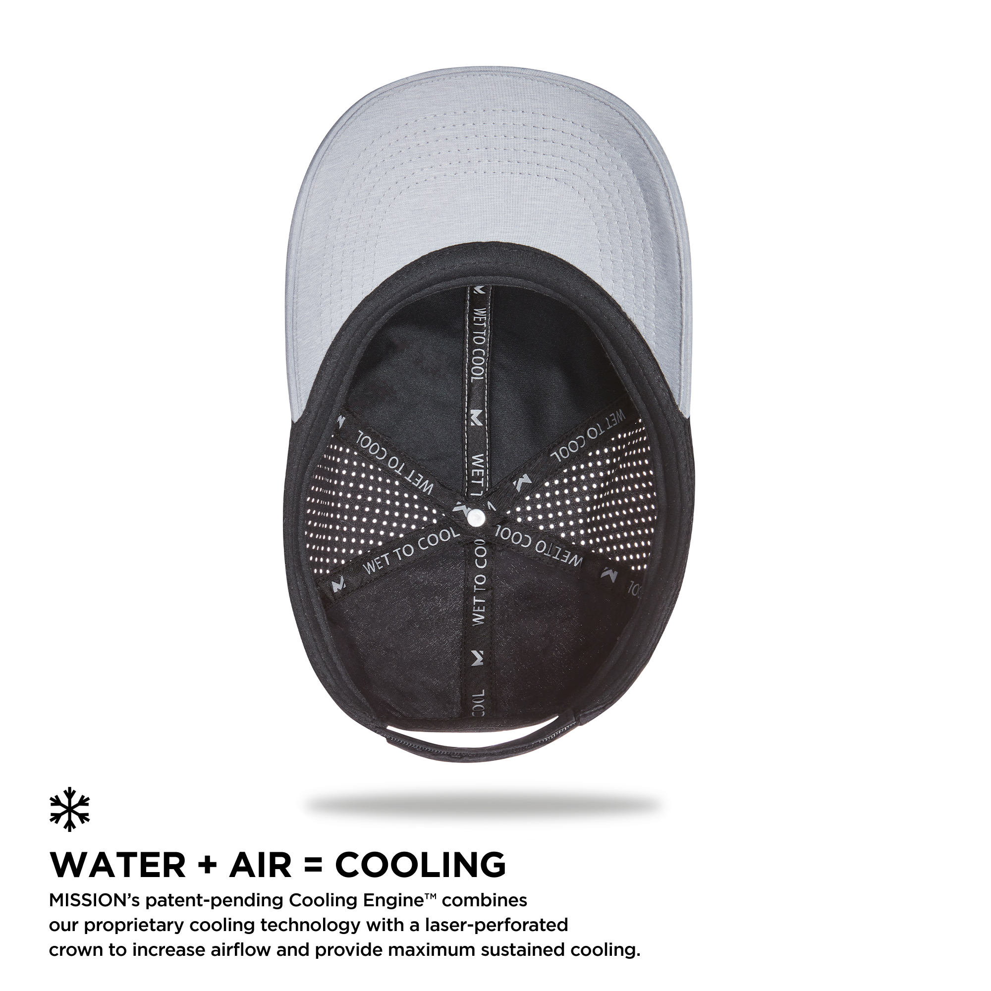 Cooling Apex Hat Caps MISSION   